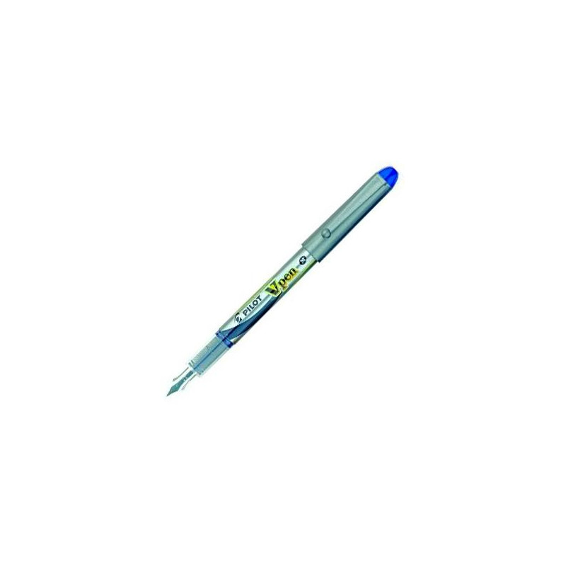 SVP-4M-L PILOT PLUMA DESECHABLE VPEN SILVER AZUL