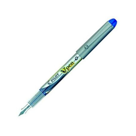 SVP-4M-L PILOT PLUMA DESECHABLE VPEN SILVER AZUL