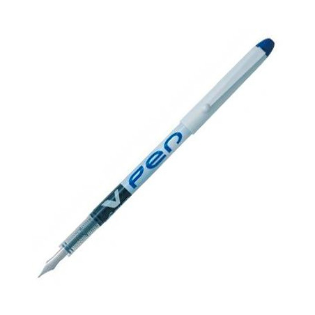 SVPN-4W-L PILOT PLUMA DESECHABLE VPEN CUERPO BLANCO AZUL