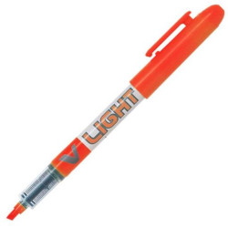 SW-VLL-O PILOT MARCADOR FLUORESCENTE V LIGHT NARANJA