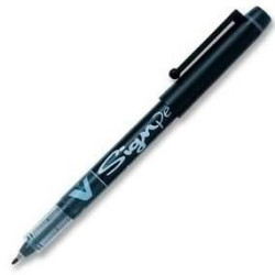 SW-VSP-B PILOT ROLLER TINTA LÍQUIDA VSIGN PEN PUNTA DE FIBRA 2.0MM NEGRO