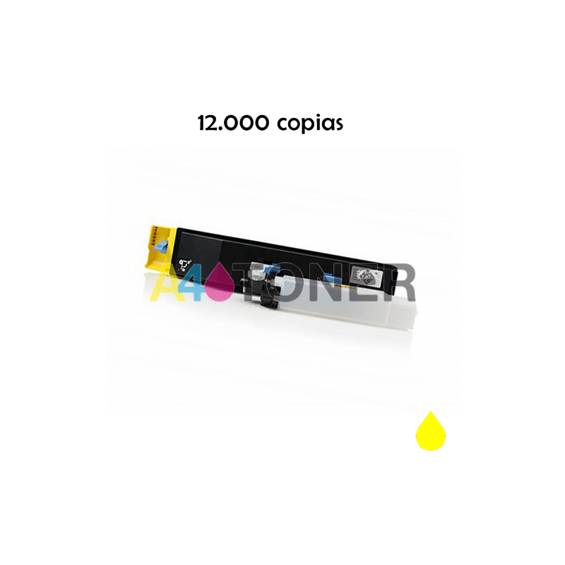 CDC1725 toner amarillo compatible generico con Utax 6525-10016
