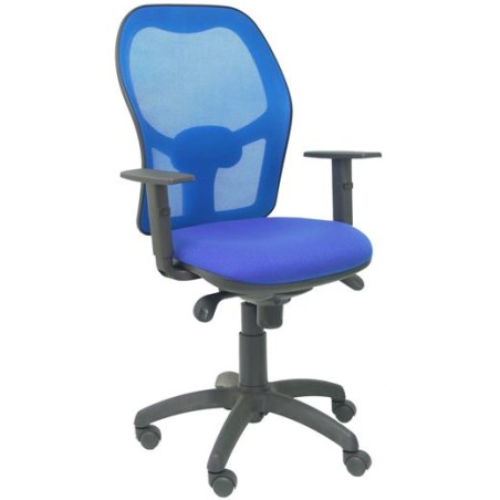 15SABALI229 PIQUERAS Y CRESPO SILLA JORQUERA MALLA AZUL ASIENTO BALI AZUL