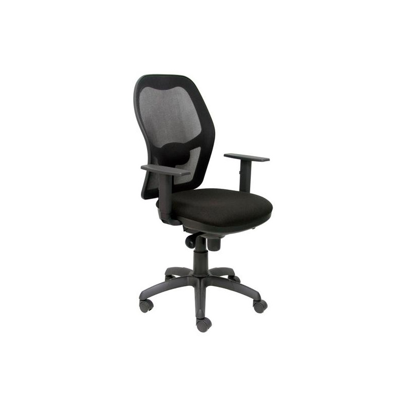 15SNBALI840 PIQUERAS Y CRESPO SILLA JORQUERA MALLA NEGRA ASIENTO BALI NEGRO