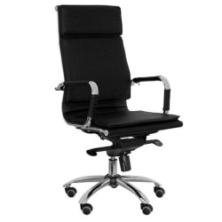 254DBSPNE PIQUERAS Y CRESPO SILLÓN YESTE SIMILPIEL NEGRO