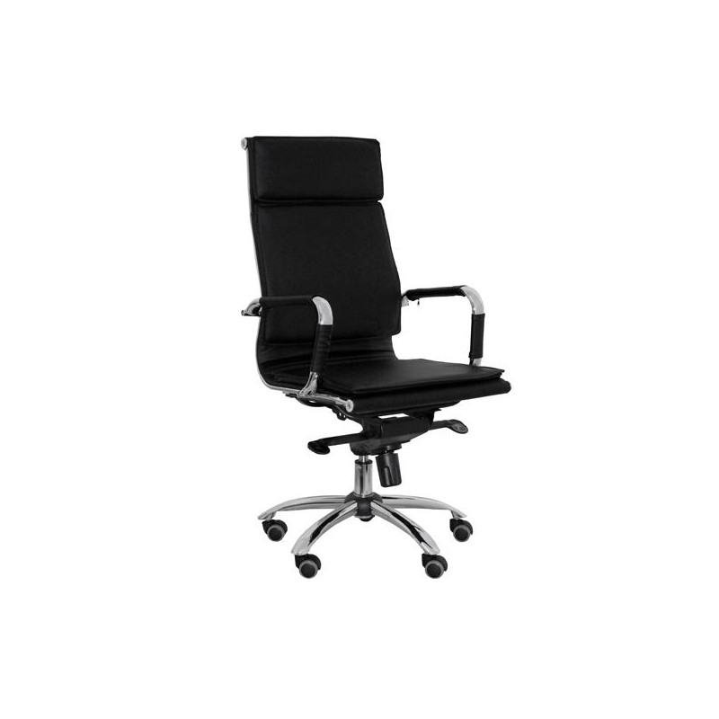 254DBSPNE PIQUERAS Y CRESPO SILLÓN YESTE SIMILPIEL NEGRO