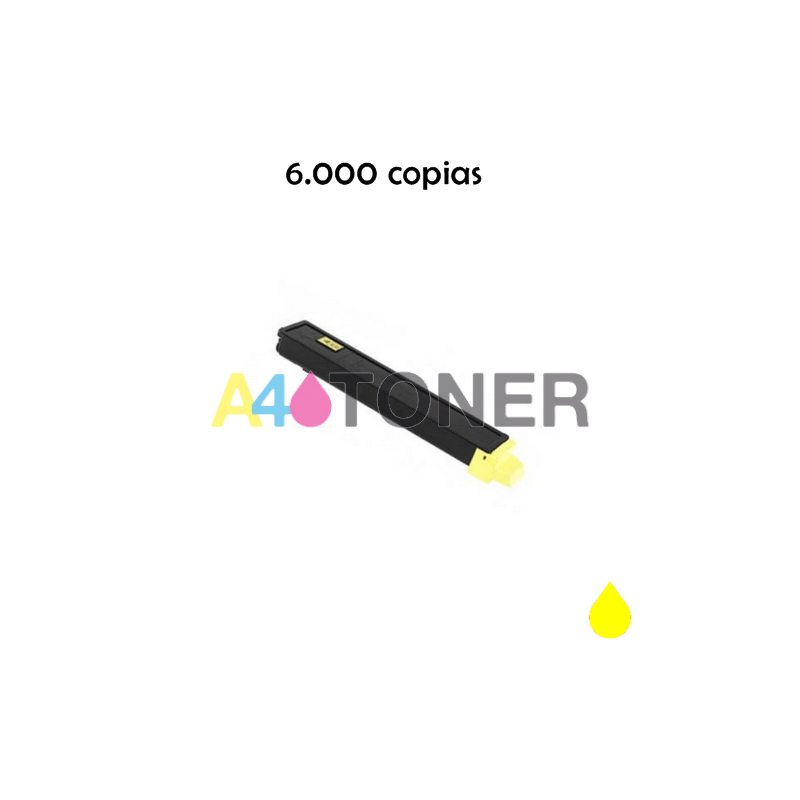 CDC5520 toner amarillo compatible generico con Utax 6525-11016