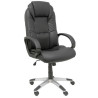 357BSP840RN PIQUERAS Y CRESPO SILLÓN DE DIRECCIÓN ARGAMASÓN GIRATORIO BASCULANTE ERGONÓMICO BRAZOS/F SIMILPIEL NEGRO