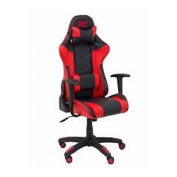 7217DBSPRJ PIQUERAS Y CRESPO SILLA GAMING MOD. ATALAYA BASCULANTE GIRATORIA REGULABLE EN ALTURA NEGRO Y ROJO