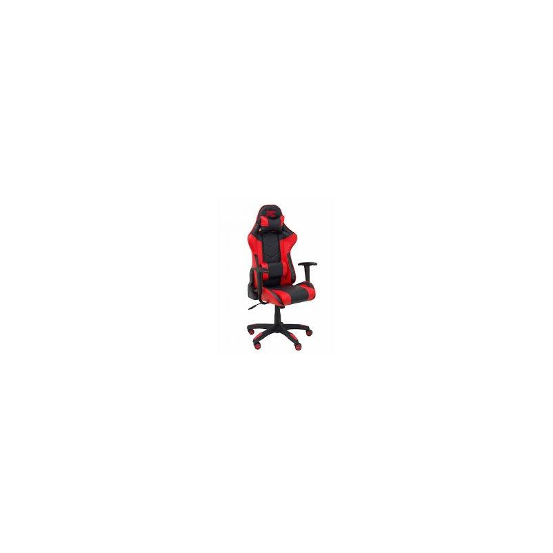 7217DBSPRJ PIQUERAS Y CRESPO SILLA GAMING MOD. ATALAYA BASCULANTE GIRATORIA REGULABLE EN ALTURA NEGRO Y ROJO