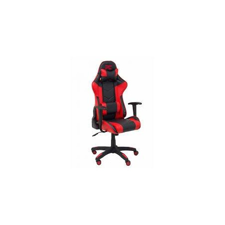 7217DBSPRJ PIQUERAS Y CRESPO SILLA GAMING MOD. ATALAYA BASCULANTE GIRATORIA REGULABLE EN ALTURA NEGRO Y ROJO