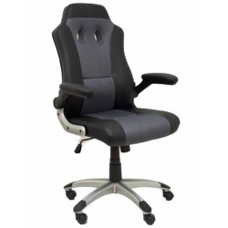 7218BSP840600NGRN PIQUERAS Y CRESPO SILLA GAMING TALAVE SIMILPIEL NEGRO Y GRIS