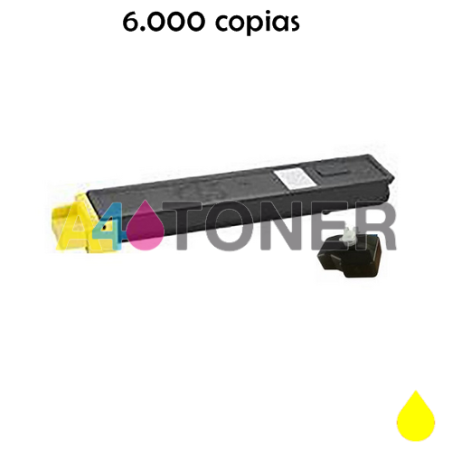 CK2550 toner amarillo compatible generico con Utax 6625-10016