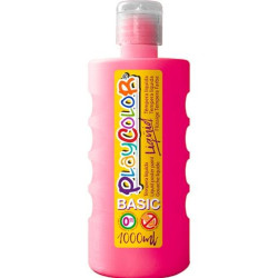 19531 PLAYCOLOR TÉMPERA LÍQUIDA BASIC MAGENTA BOTELLA 1000ML