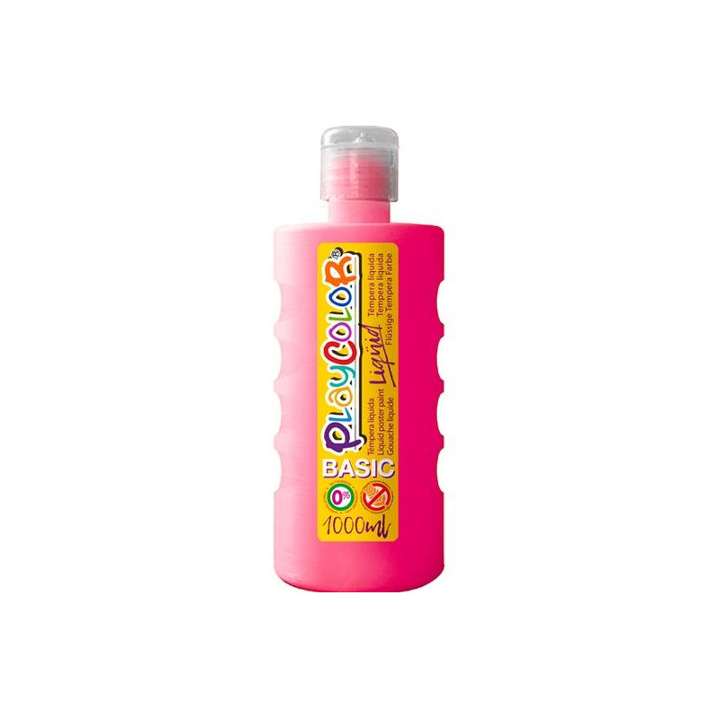 19531 PLAYCOLOR TÉMPERA LÍQUIDA BASIC MAGENTA BOTELLA 1000ML