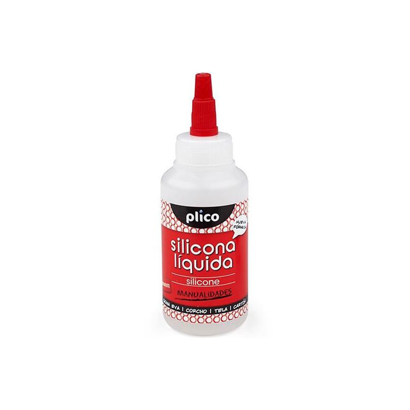 13354 PLICO SILICONA LÍQUIDA MULTIUSOS BOTELLA 100ML TRANSPARENTE