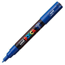 285122000 POSCA MARCADOR  PC-1M NO PERMANENTE PUNTA FINA 0.7-1MM AZUL