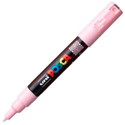 285221000 POSCA MARCADOR  PC-1M NO PERMANENTE PUNTA FINA 0.7-1MM ROSA CLARO