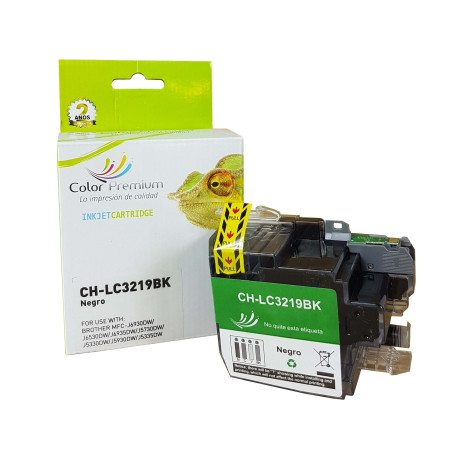 Brother LC3219XL Cartucho de tinta compatible negro