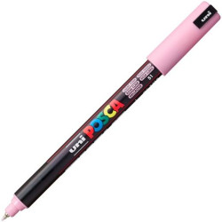 289942000 POSCA MARCADOR  PC-1MR NO PERMANENTE PUNTA EXTRAFINA 0.7MM  ROSA CLARO