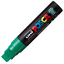 300244000 POSCA MARCADOR  PC-17K NO PERMANENTE PUNTA BISELADA 15MM VERDE