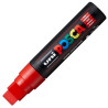 300277000 POSCA MARCADOR  PC-17K NO PERMANENTE PUNTA BISELADA 15MM ROJO