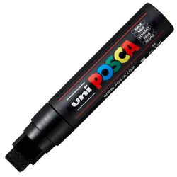 300285000 POSCA MARCADOR  PC-17K NO PERMANENTE PUNTA BISELADA 15MM NEGRO