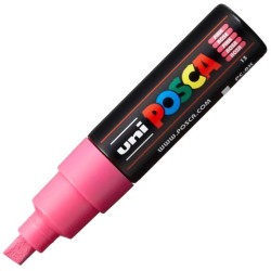 300517000 POSCA MARCADOR  PC-8K NO PERMANENTE PUNTA BISELADA 8.0MM ROSA