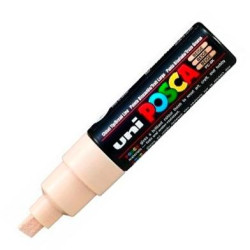 300582000 POSCA MARCADOR  PC-8K NO PERMANENTE PUNTA BISELADA 8.0MM BEIGE