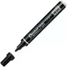 N50-AE PENTEL PEN N50-AE MARCADOR PERMANENTE CUERPO ALUMINIO NEGRO Y PUNTA MEDIA CONICA -12U-