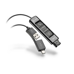 218266-01 POLY ADAPTADOR PARA AURICULARES DA75 QD A PC