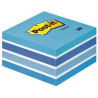 7100172385 POST-IT CUBO DE NOTAS MULTICOLOR 5X90 HOJAS 76X76 TONOS AZUL PASTEL