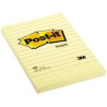 7100172753 POST-IT BLOCS NOTAS ADHESIVAS CANARY YELLLOW FORMATO XL CON LINEAS 100 HOJAS 102X152 -PACK 6-