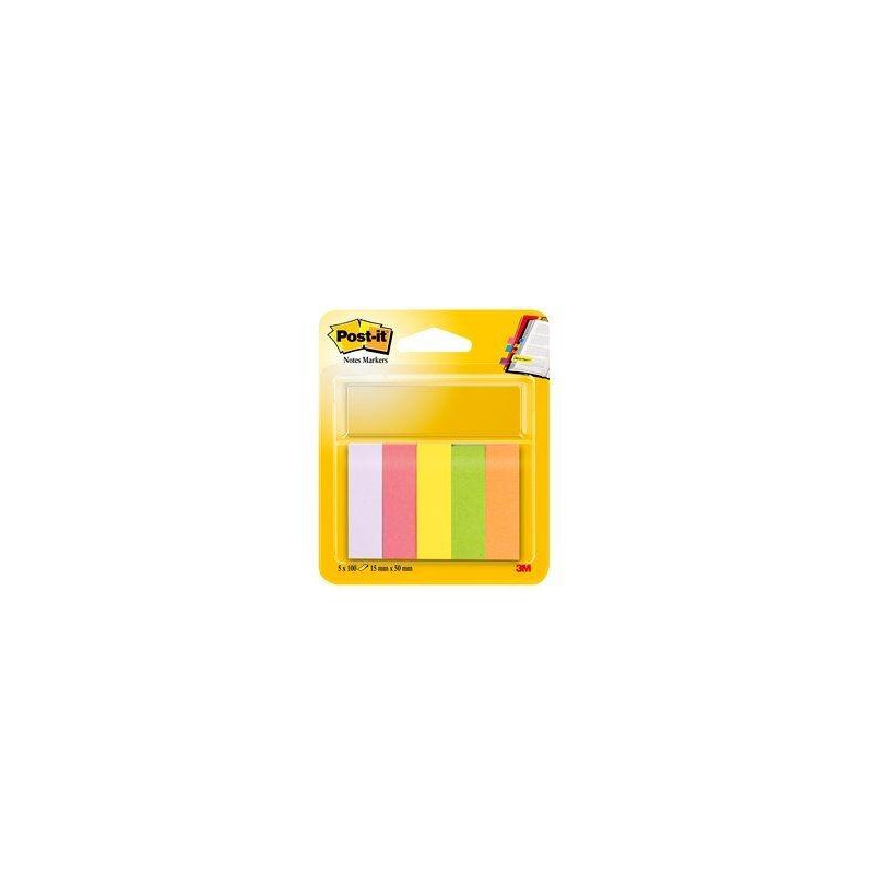 7100172770 POST-IT MININOTAS ADHESIVAS COLORES 15X50MM 100 HOJAS/BLOCK