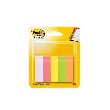 7100172770 POST-IT MININOTAS ADHESIVAS COLORES 15X50MM 100 HOJAS/BLOCK