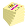 7100263706 POST-IT BLOC NOTAS ADHESIVAS SUPER STICKY 90H 76X76 CANARY YELLOW PAQUETE 6 UD