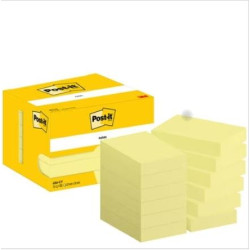 7100290170 POST-IT BLOC NOTAS ADHESIVAS 656 100H 51X76 CANARY YELLOW PAQUETE 12 UD