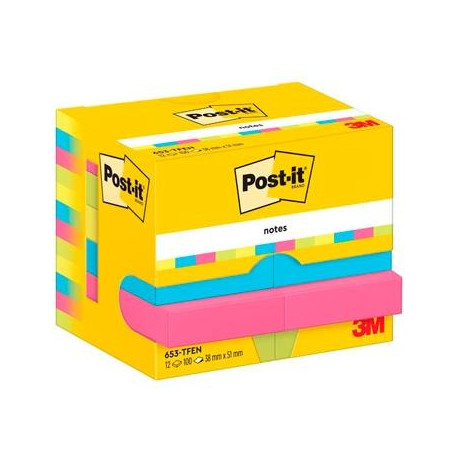 7100290179 POST-IT BLOCS NOTAS 653 GAMA ENERGETIC AMARILLO