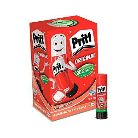 1584622 PRITT PEGAMENTO EN BARRA 11GR TRANSPARENTE CAJA EXPOSITORA -15 UD-