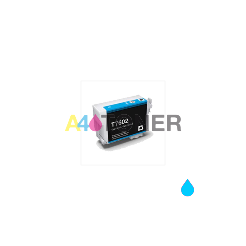 Cartucho de tinta compatible T7602 alternativo al cartucho original epson C13T76024010