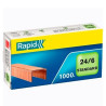 24855700 RAPID GRAPAS ESTÁNDAR 24/6 COBREADAS -CAJA DE 1000-