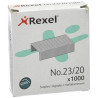 2100926 REXEL GRAPAS 23/20 GALVANIZADAS -CAJA DE 1000-