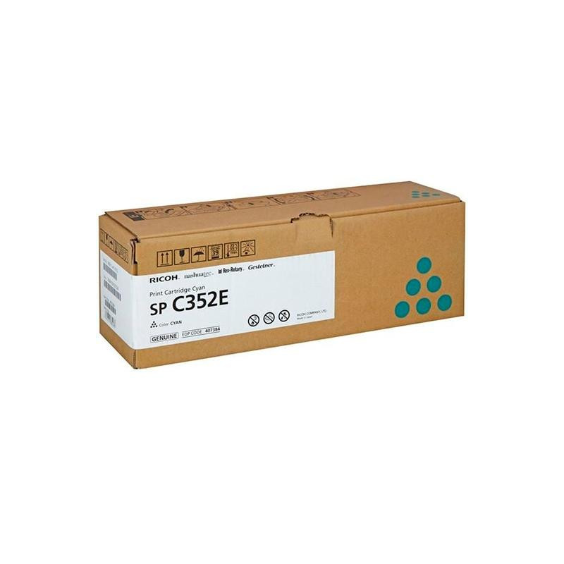 407384/408216 RICOH TONER CIAN SP C352