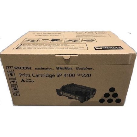 407649/407008/402810 RICOH TONER NEGRO SP4100N/SP4110N/SP4210N TYPE SP-4100