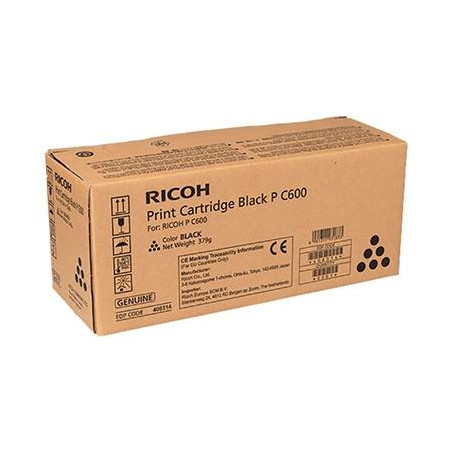 408314 RICOH TONER NEGRO P C600BK