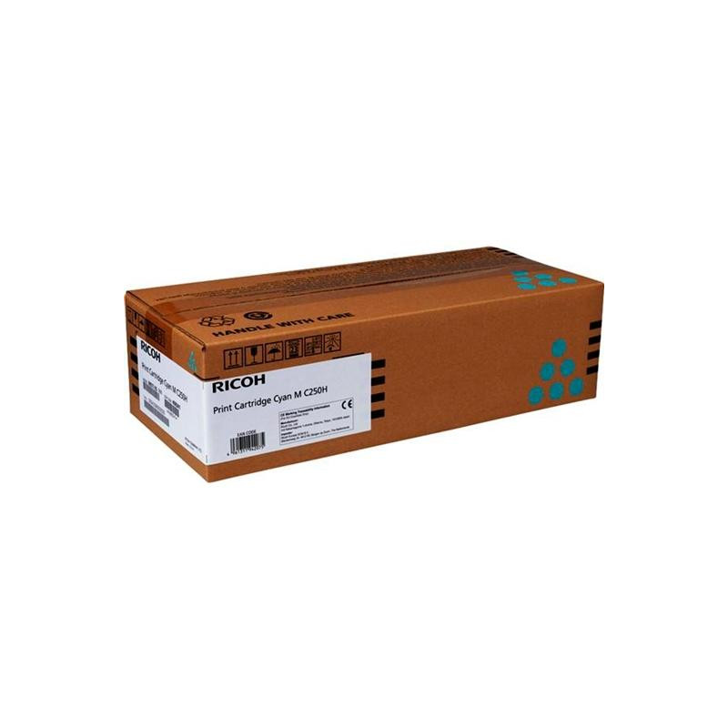 408341 RICOH TONER CIAN TIPO 250 H P C301W Y M C250FW (NO VALIDOS PARA LA MAQUINA CON TERMINACION B)