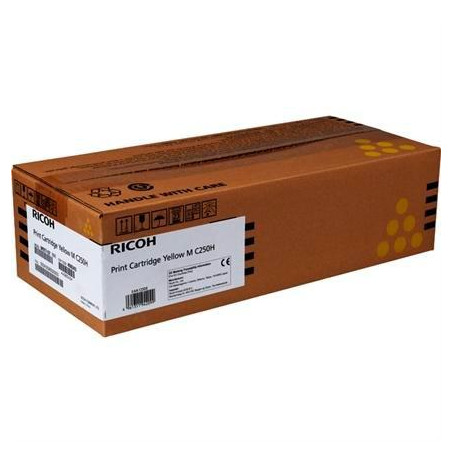 408343 RICOH TONER AMARILLO TIPO 250 H P C301W Y M C250FW (NO VALIDOS PARA LA MAQUINA CON TERMINACION B)