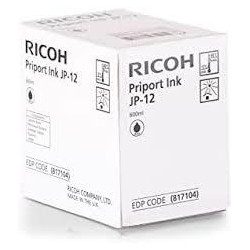 817104 RICOH TINTA JP-12 -5 BOTES DE 600ML /DD-3344 / DD3344 - (CAJA 5 UNIDADES)