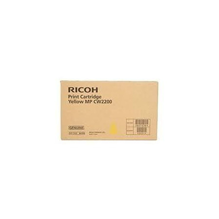 841638 RICOH CARTUCHO DE TINTA AMARILLA MULTIFUNCIONAL PLANOS COLOR MP CW2200SP