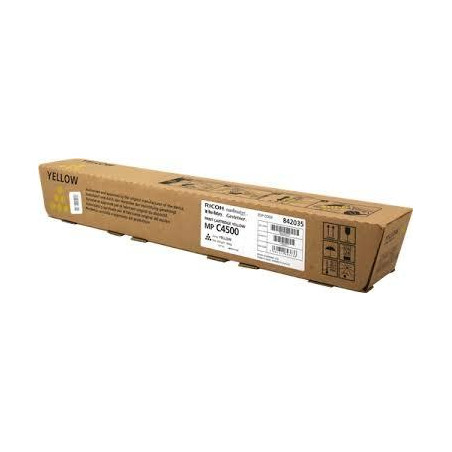 842035/884931 RICOH MPC3500/AD/4500/AD TONER AMARILLO TYPE MPC4500E (884931)